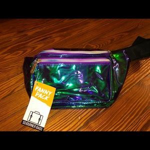 Holographic fanny pack